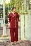 Celebrations Vol 2 By Ossm Viscose Roman Silk Surat Co Ord Set Wholesale Market